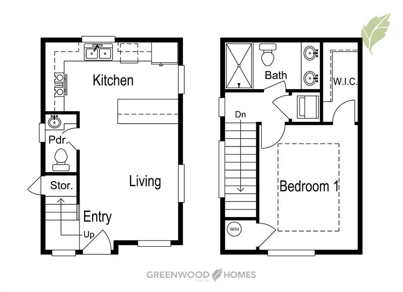 GreenwoodHomes_GabrielVillage_Building4-5_floorplan Building 4 Unit B